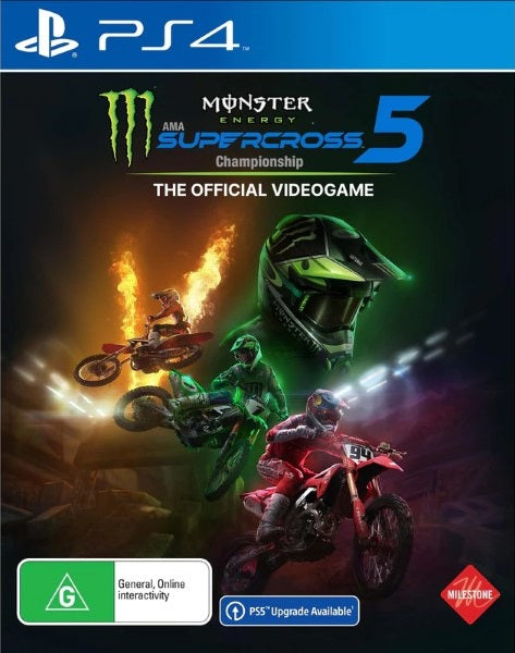 Monster Energy Supercross 5 PS4